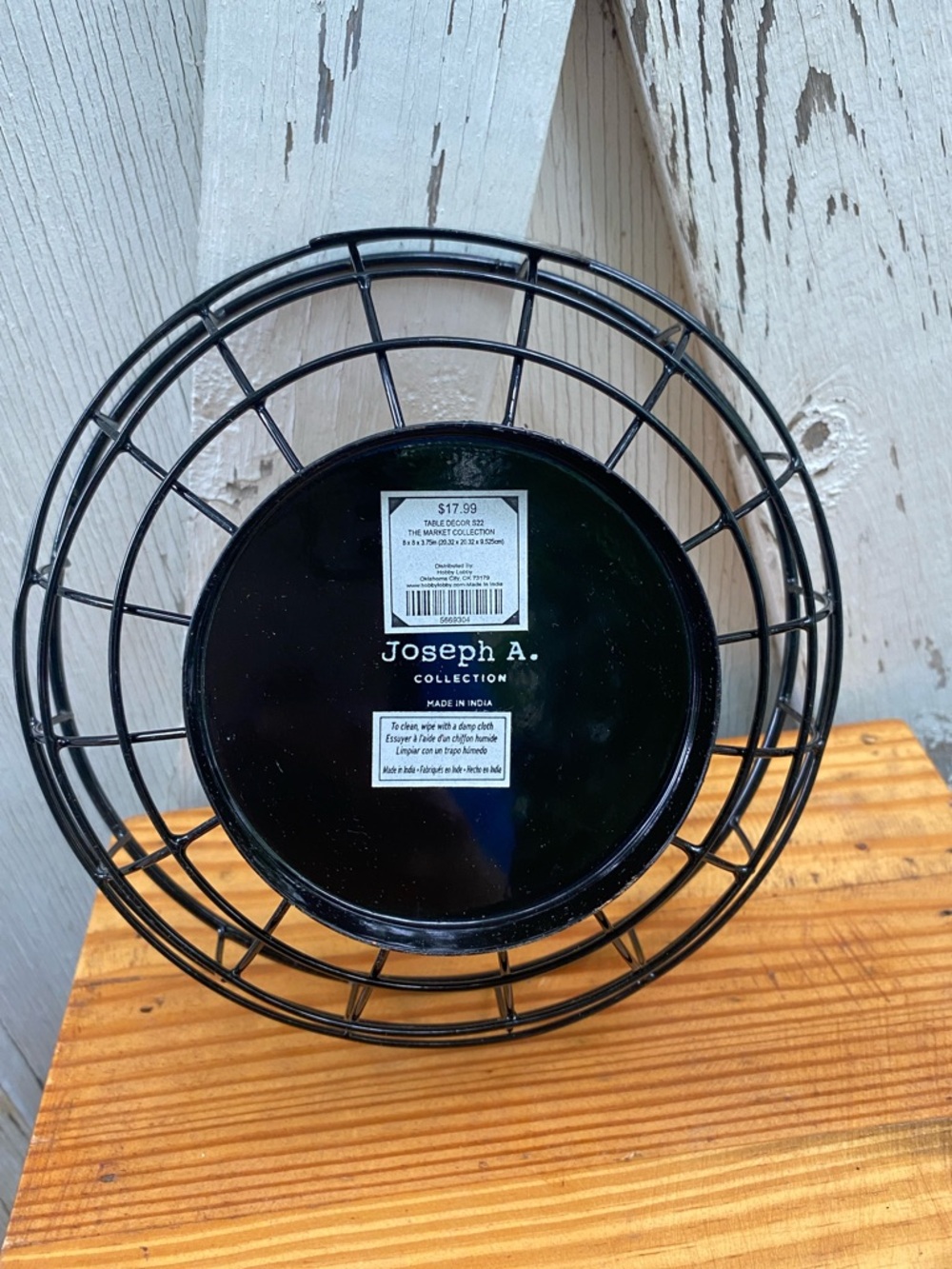 Black Wire 'Candy' Bowl - Picture 4 of 5